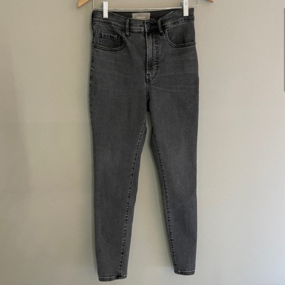 Everlane Black High Waist Skinny Jeans Size 28